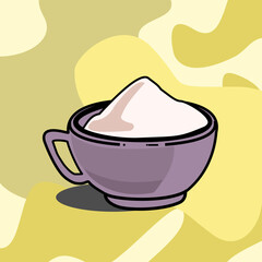white rice in a bowl