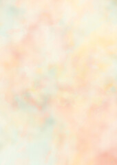 抽象的　水彩　結晶　パターン