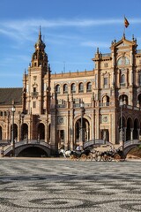 Naklejka premium Seville square spain