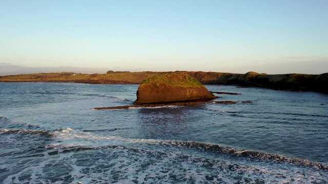 The beautiful eagles nest rock by Mountcharles in County Donegal - Ireland.