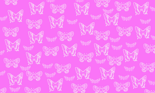 Tło z motylami