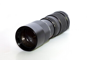 zoom lens of an old film camera 85-205