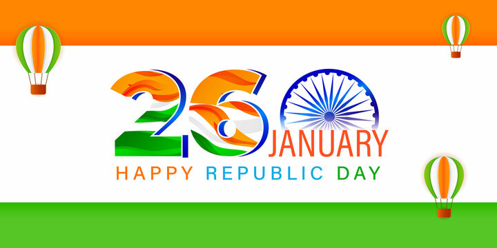 vector illustration for Indian happy republic day
