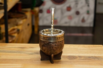 mate de yerba mate artesanal