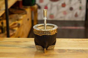 mate de yerba mate artesanal