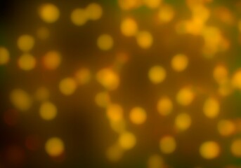 Defocused point light sources on dark background. Visual element for montage. Abstract modern backdrop for multiple uses.