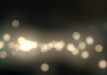 Bokeh abstract texture. Colorful. Defocused background. Blurred bright light. Circular points.