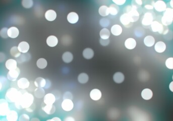 Bokeh abstract texture. Colorful. Defocused background. Blurred bright light. Circular points. © Jakub