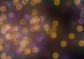 Bokeh abstract texture. Colorful. Defocused background. Blurred bright light. Circular points. - obrazy, fototapety, plakaty