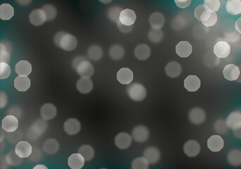 Bokeh abstract texture. Colorful. Defocused background. Blurred bright light. Circular points. © Jakub