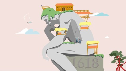 Illustration Rodin civilisation 