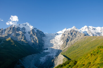 view of the mountains