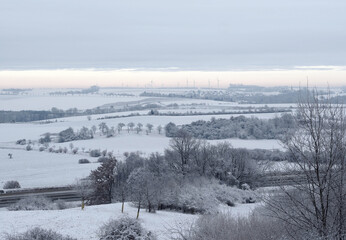 Winterlandschaft in Thüringen