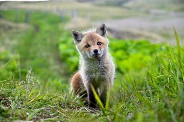 red fox vulpes