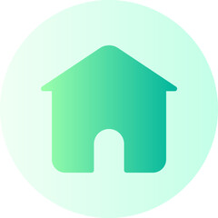 home gradient icon