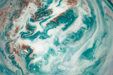 Traditional Ottoman Turkish marbling art. Natural Luxury.  EBRU- Ancient oriental drawing technique. Extra special and luxurious- ORIENTAL ART. Ripples of agate.