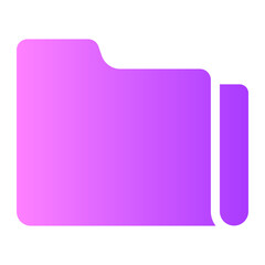 folder gradient icon