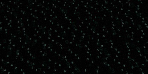 Programming screen of software developer. Program code background. Modern technology backdrop for advertisements.