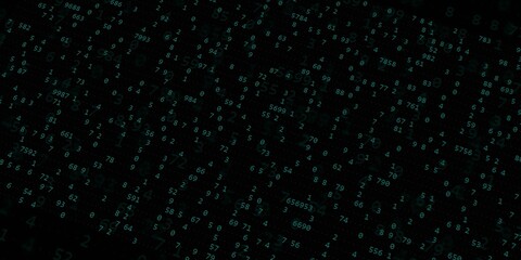 Programming screen of software developer. Program code background. Modern technology backdrop for advertisements.