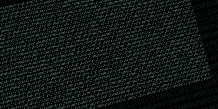 Program code background. Modern technology backdrop for advertisements.
