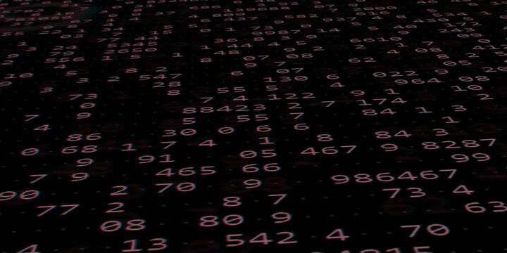 Program code background. Modern technology backdrop for advertisements.