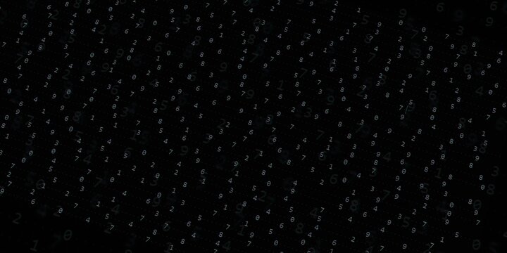 Program code background. Modern technology backdrop for advertisements.
