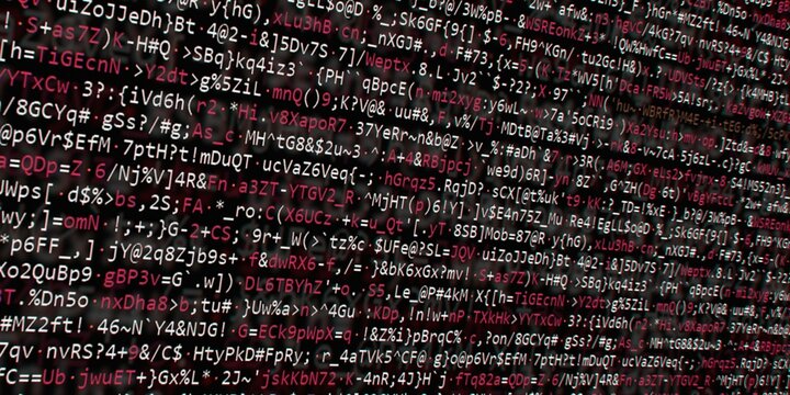 Program code background. Modern technology backdrop for advertisements.