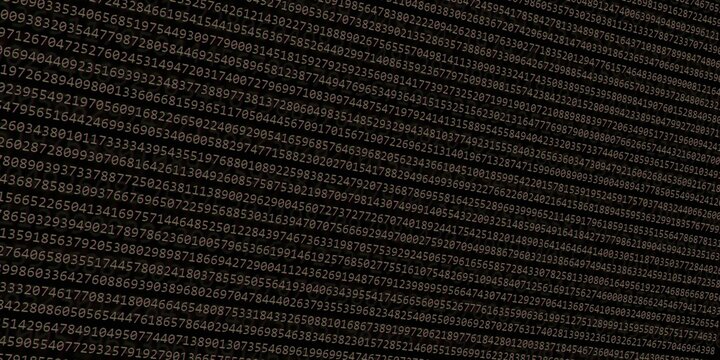 Program code background. Modern technology backdrop for advertisements.