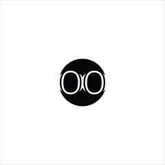 letter o o logo vector emblem template