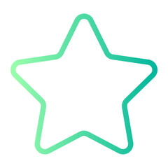 star gradient icon