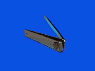 Stylish nail clipper illustration