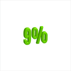 Vector Symbol of Illustration 3d Text