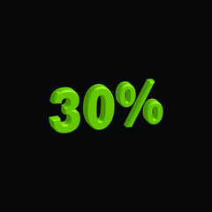 Vector Symbol of Illustration 3d Text