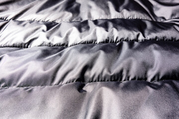 Windbreaker fabric surface close up