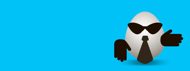 Emotions in a cartoon style on a colored background. Clip, presentation.