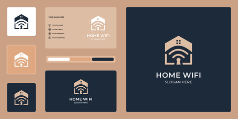 Inspiration Secure Smart Home Logo Design.