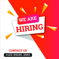 Hiring Flyer Template
