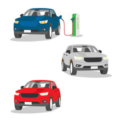 電気自動車の素材セット