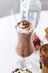 Delicious Sweet Bakery Patisserie Food Menu Gourmet Meal Dessert Chocolate Strawberry Lemon Flour Cake Pie Piece Chicken Fry Cheese Pizza Bread Still Product Carnival Mardi Gras Theme