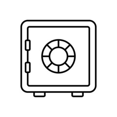 bank safe icon