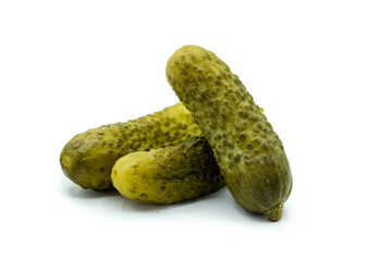 Gherkin isolated on white background