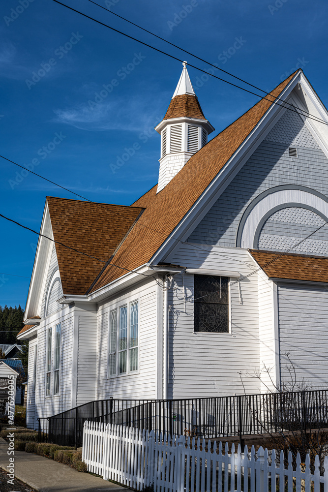 Wall mural presbyterian church in roslyn, wa