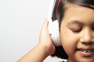 Listening to music