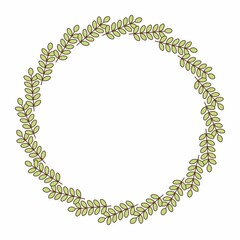 frame made of gold and silver