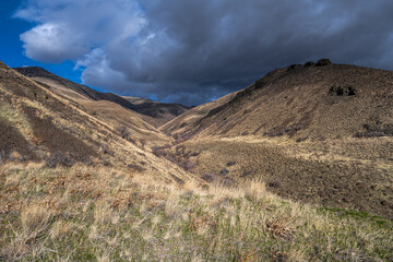 Mount Cleman, Waterworks Canyon Trail close to Naches, WA