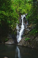 Obraz premium photo of waterfall in nature