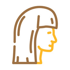 face cosmetology procedure color icon vector. face cosmetology procedure sign. isolated symbol illustration