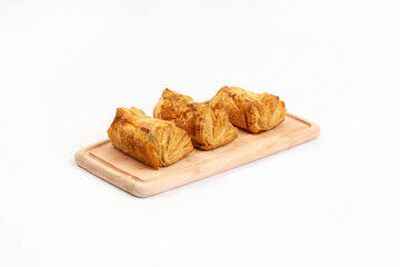 Delicious Sweet Bakery Patisserie Food Menu Gourmet Meal Dessert Chocolate Strawberry Lemon Flour Cake Pie Piece Chicken Fry Cheese Pizza Bread Still Blank Background