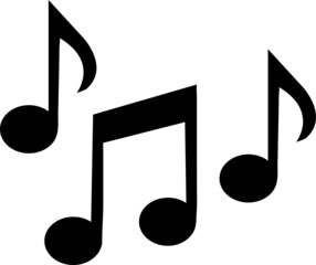  Sheet music Icon in trendy flat style isolated on background. Note symbol for web.eps