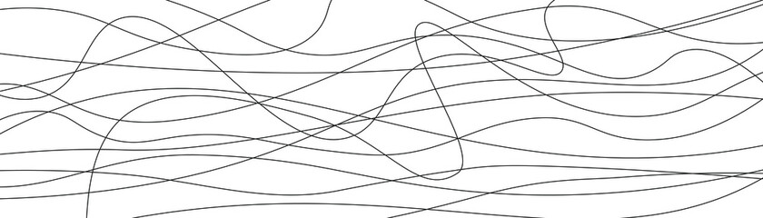 Lines wavys on white background. Vector illustration.